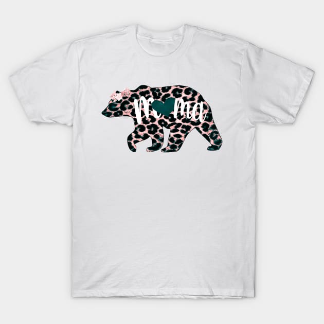 Mama Bear T-Shirt by Design Anbay